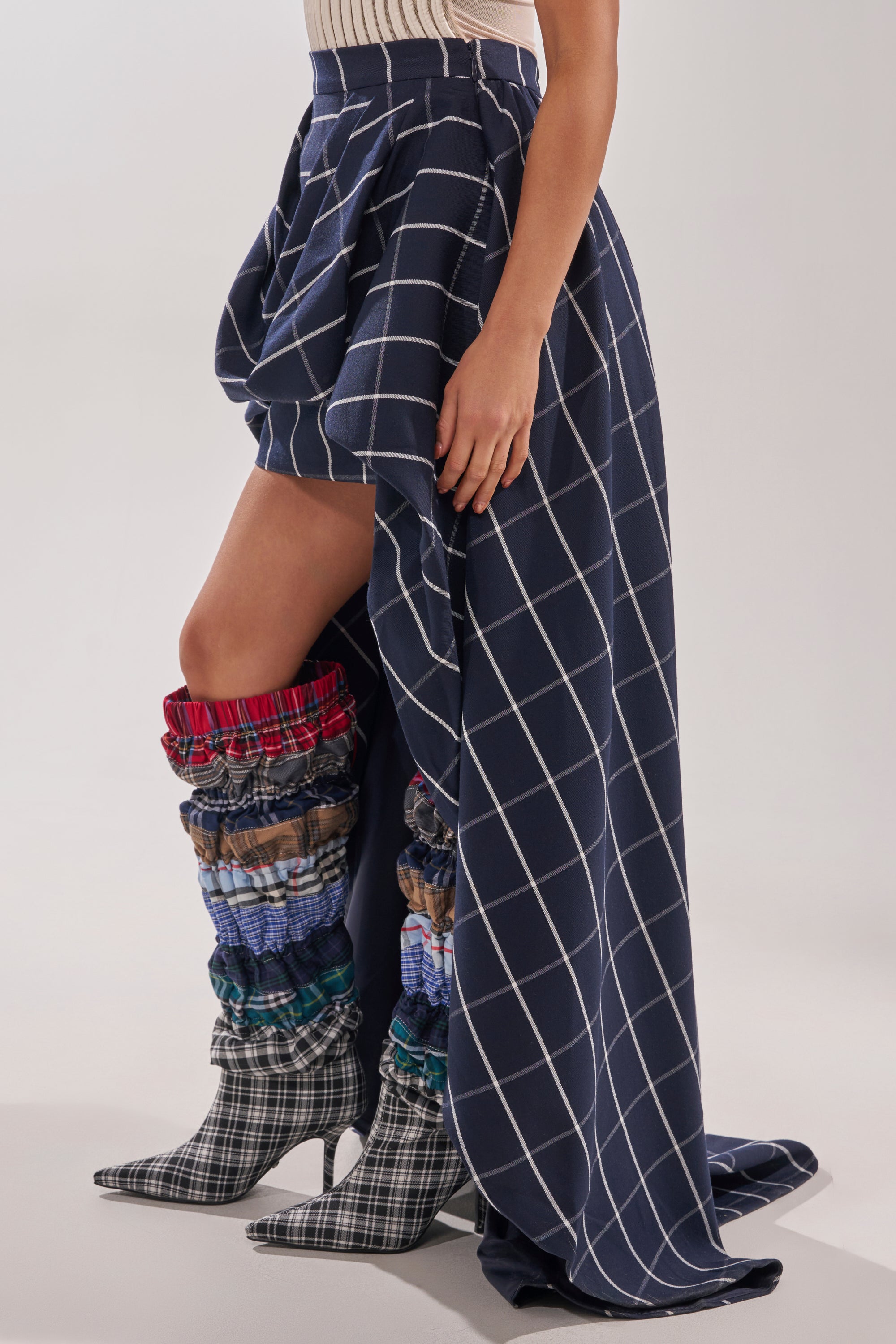 MAKE A STATEMENT HIGH LOW SKIRT