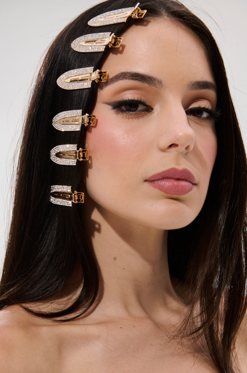 TOO PRETTY FOR THIS BLING HAIR CLIPS