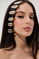 TOO PRETTY FOR THIS BLING HAIR CLIPS
