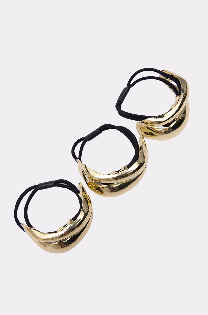 GOLDEN RULE HAIR TIE SET