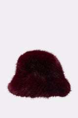 ELEVATED FAUX FUR BUCKET HAT