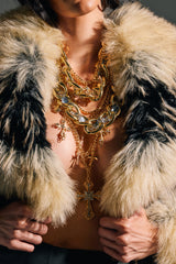 CROSS ME NECKLACE IN GOLD
