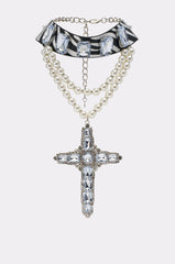 WALK ON THE WILD SIDE STATEMENT NECKLACE