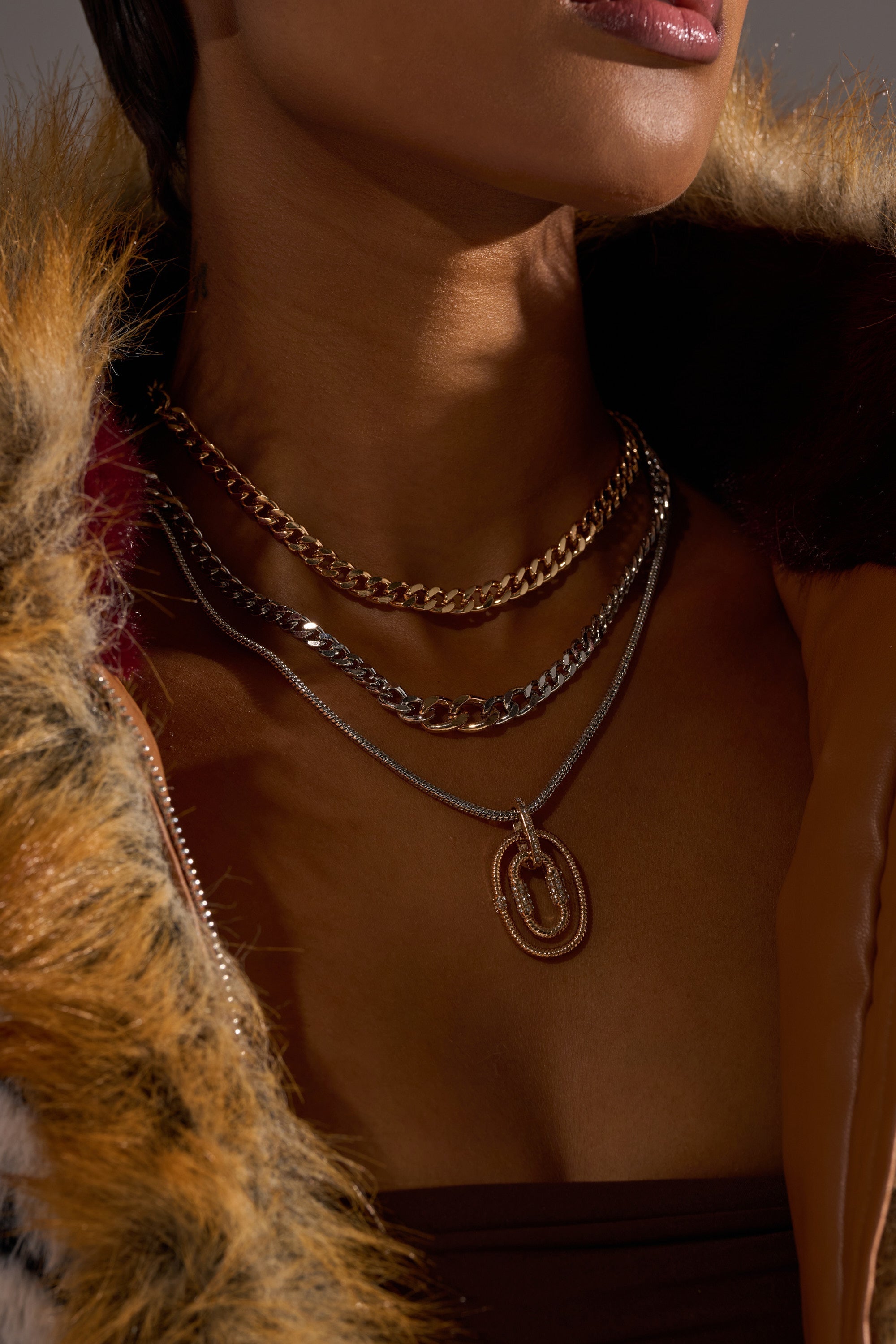 CAN YOU NOT NECKLACE SET