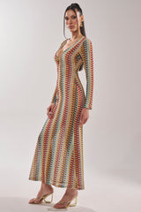 THREAD THEORY CROCHET MAXI DRESS