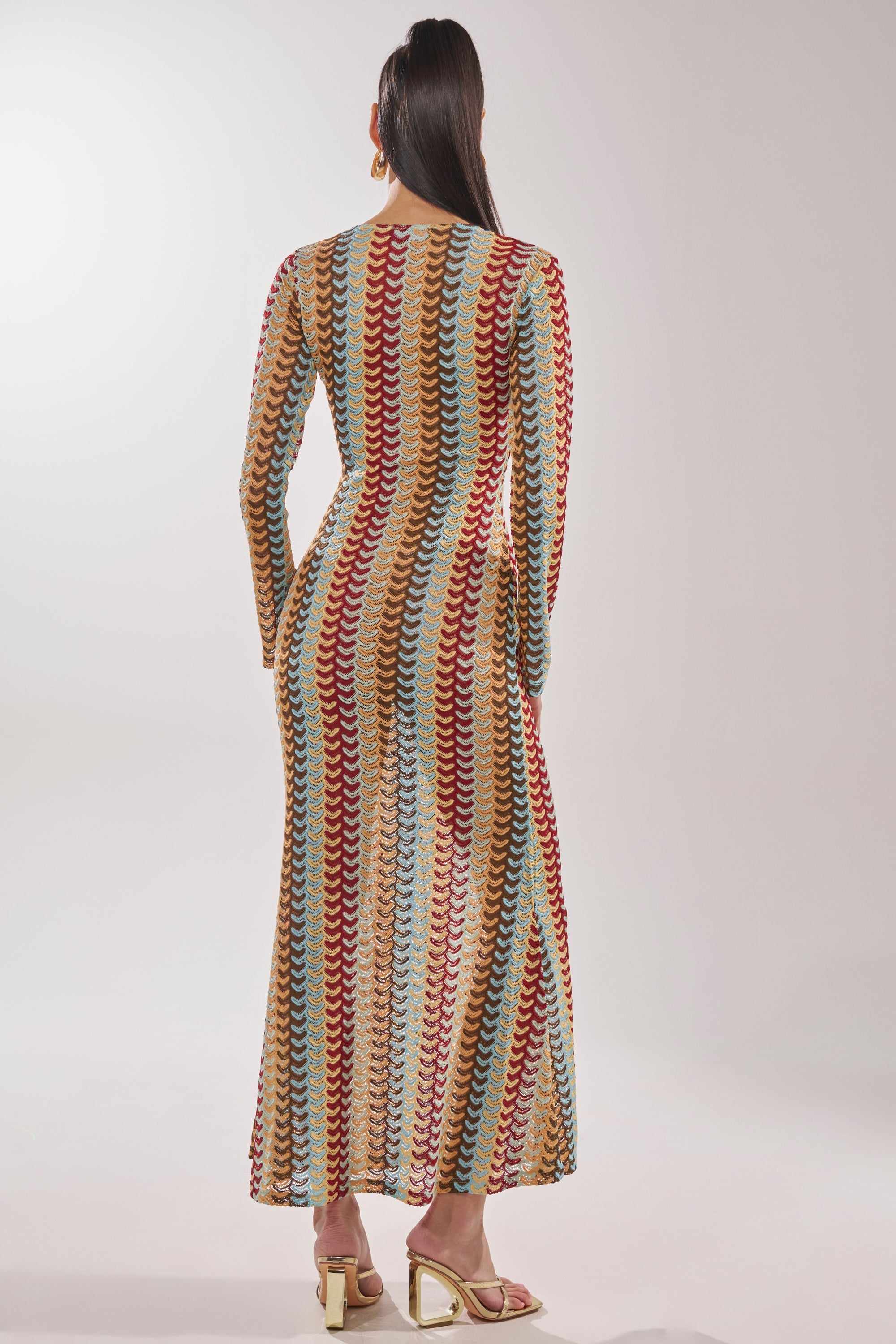 THREAD THEORY CROCHET MAXI DRESS