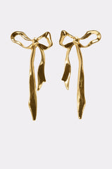 TIE IT WITH A BOW EARRING