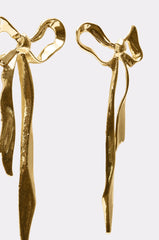 TIE IT WITH A BOW EARRING