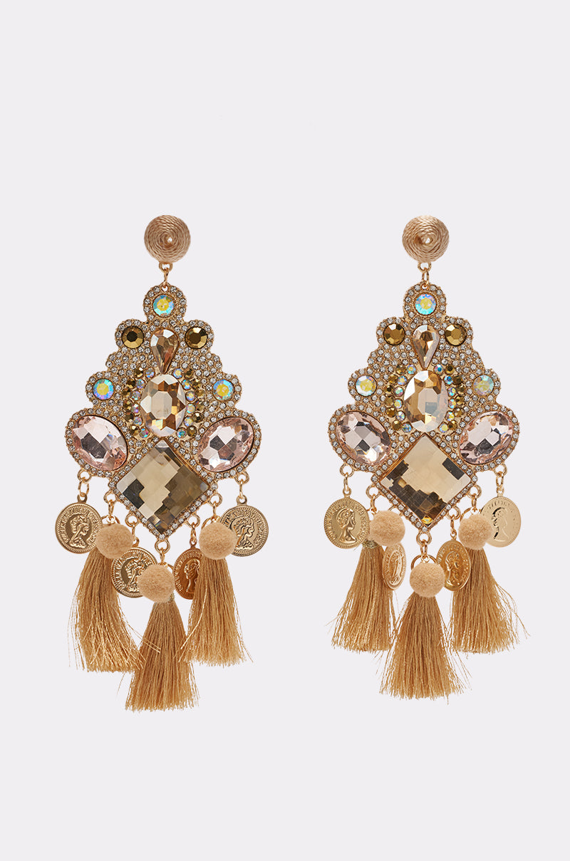 BOHO VIBES TASSEL EARRING