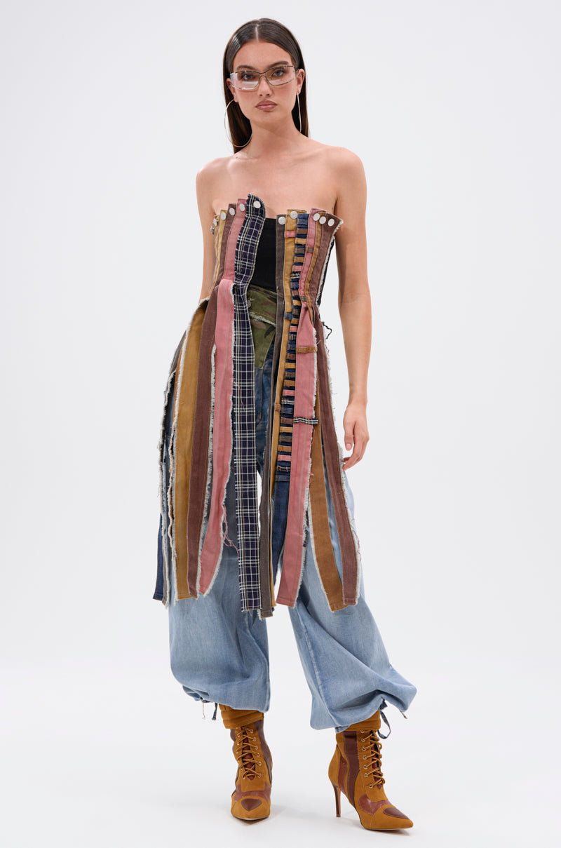LAY IT LOW BALLOON PANT IN LIGHT BLUE
