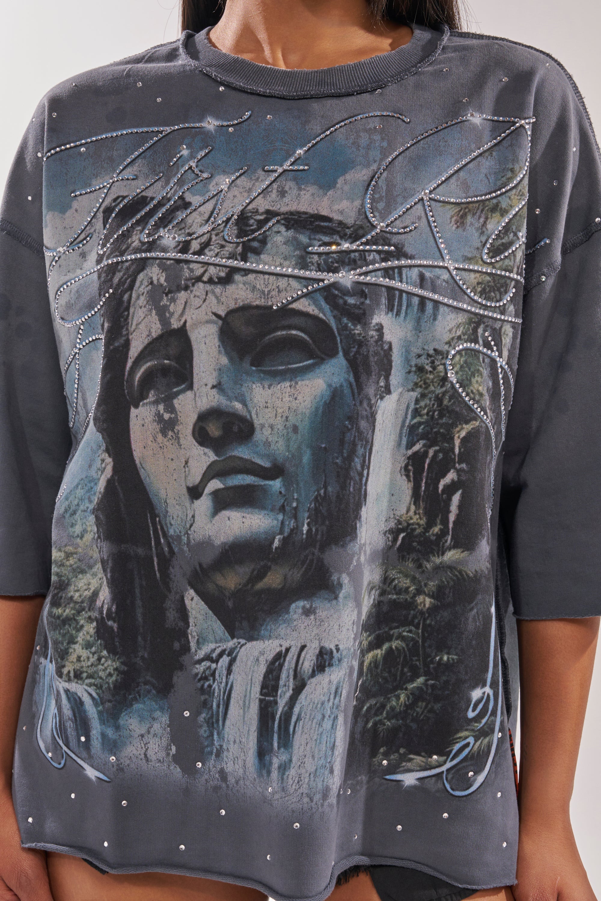 FIRST ROW DIVINE RIGHT FRENCH TERRY TEE
