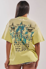 FIRST ROW NEW RENAISSANCE RHINESTONE TEE