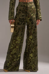 AURORA SEQUIN VELVET TROUSER