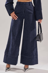 STRICTLY BUSINESS PINSTRIPE TROUSER