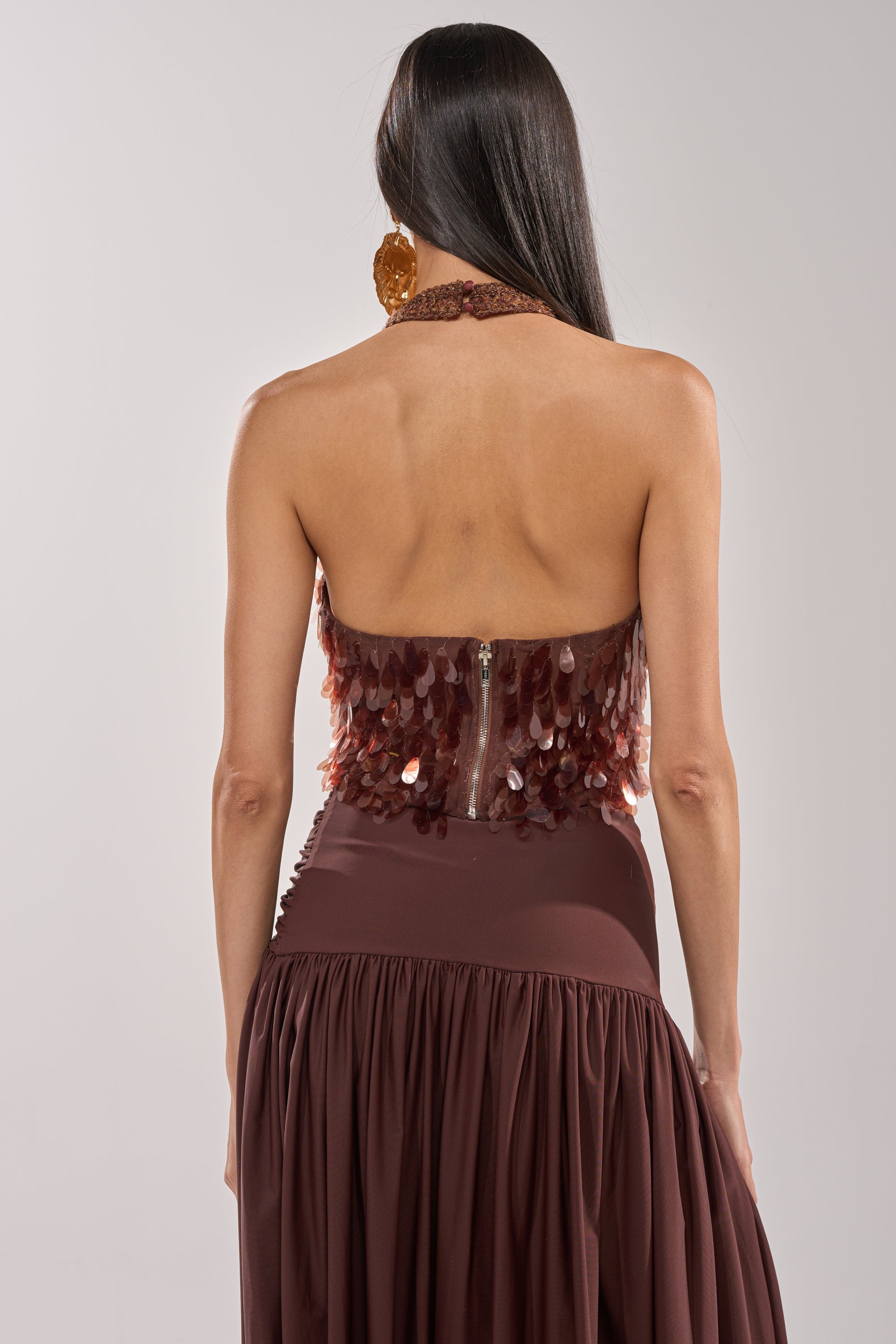 ISLAND GIRL SEQUIN BLOUSE