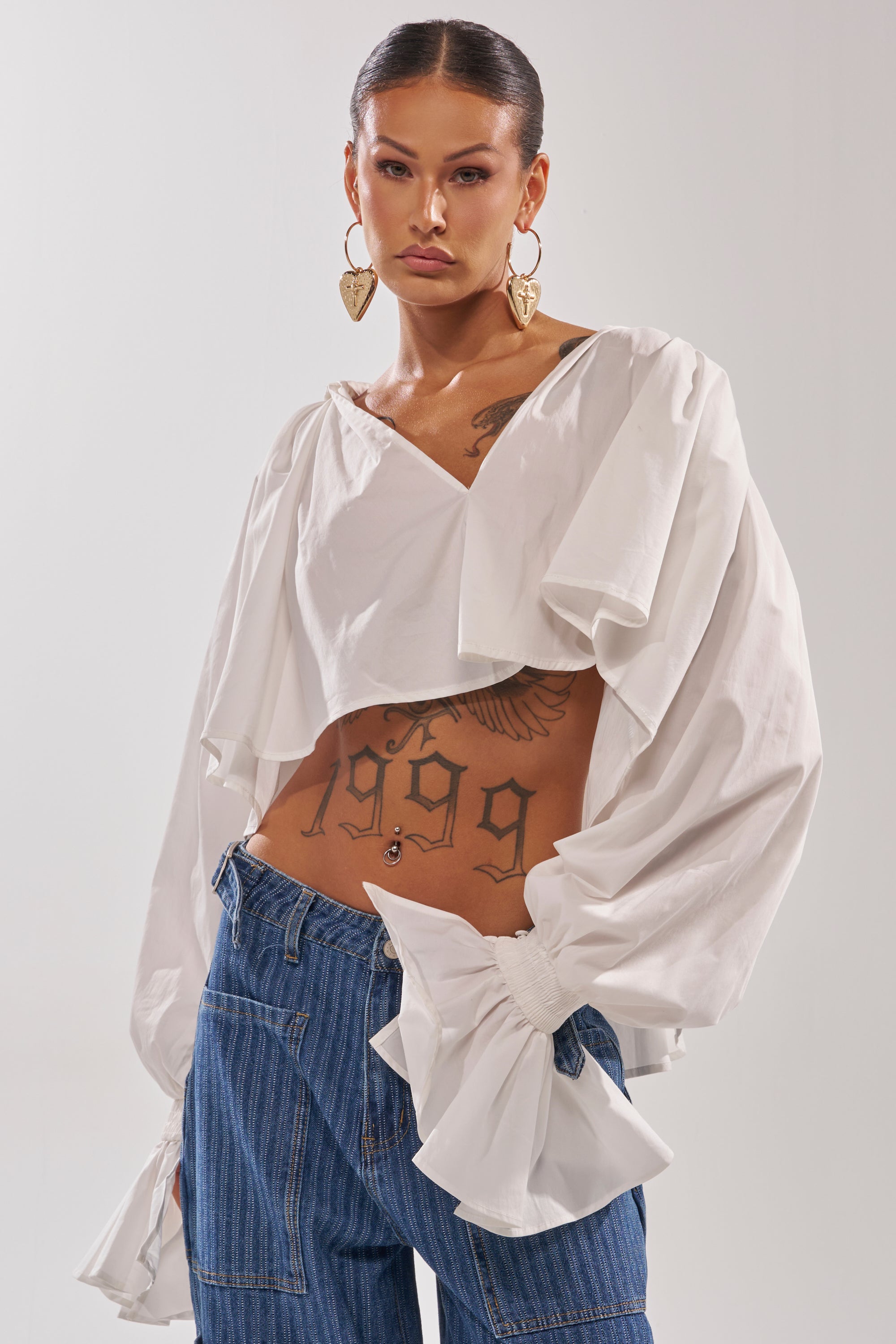 KELLY POPLIN BLOUSE