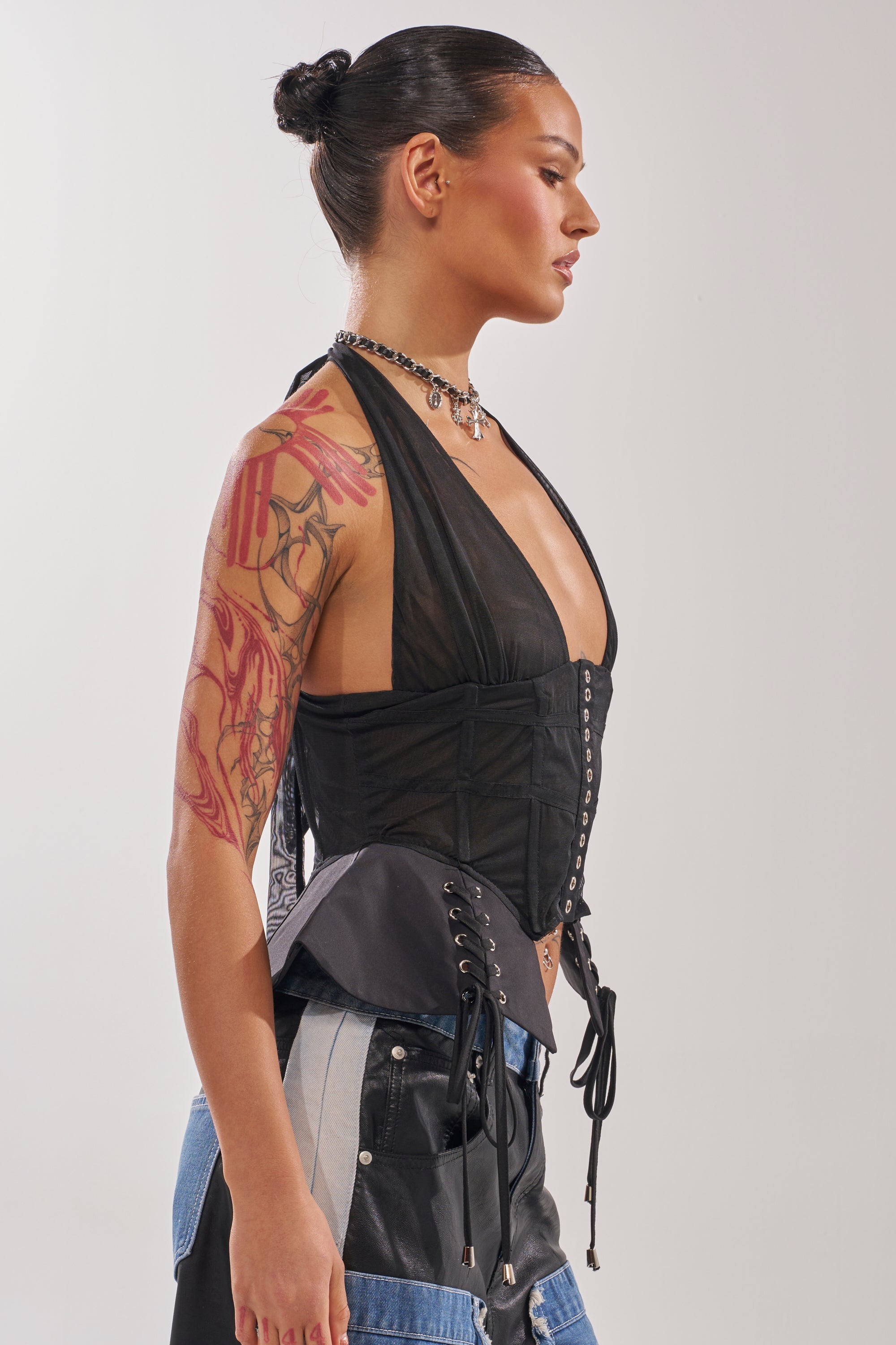 DREAM GIRL SHEER CORSET