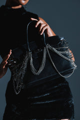 I BITE BACK EMBELLISHED TOTE