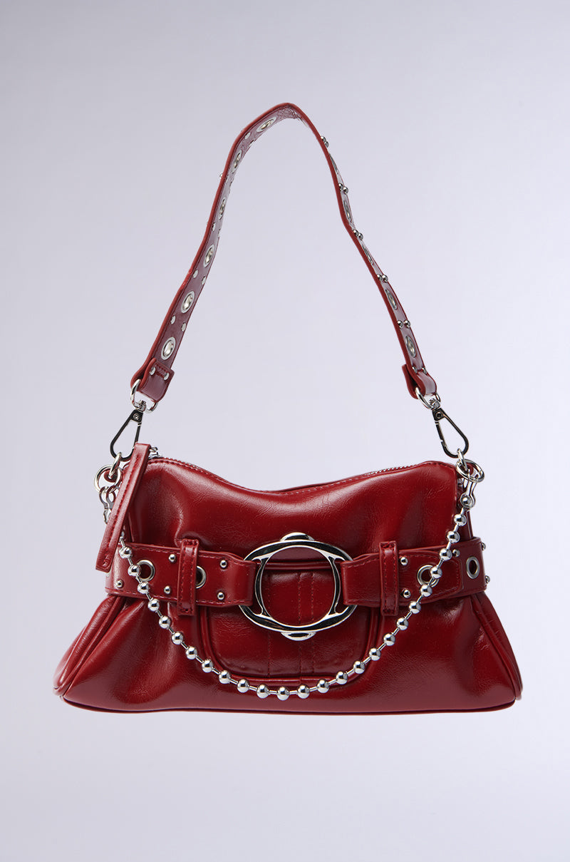 RED HOT PU BAG