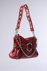 RED HOT PU BAG