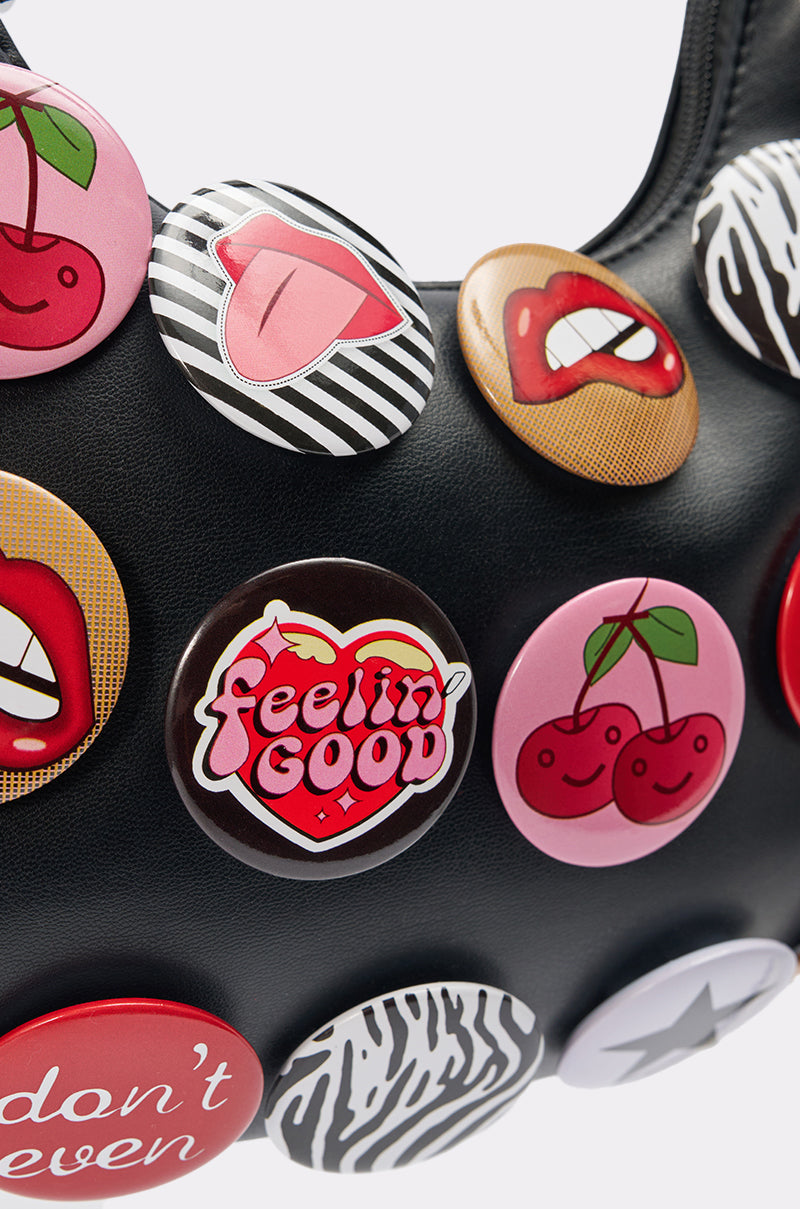 LOVE ME BUTTON PURSE