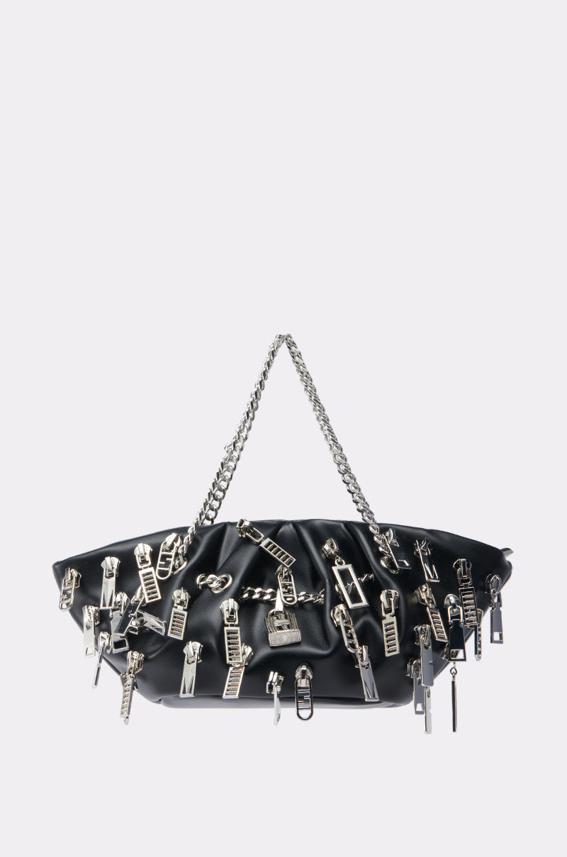 ZIP IT CHARM PURSE