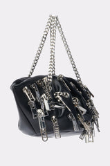 ZIP IT CHARM PURSE