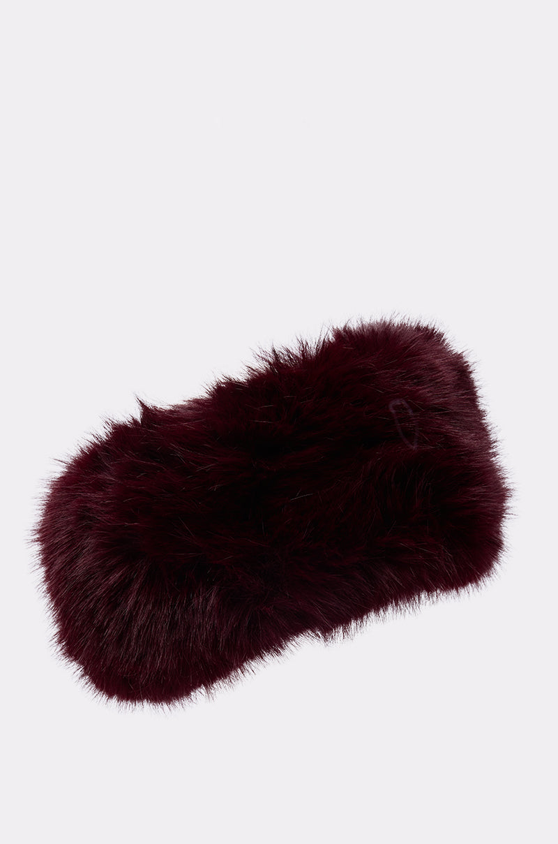 ALAIA FAUX FUR HEADBAND