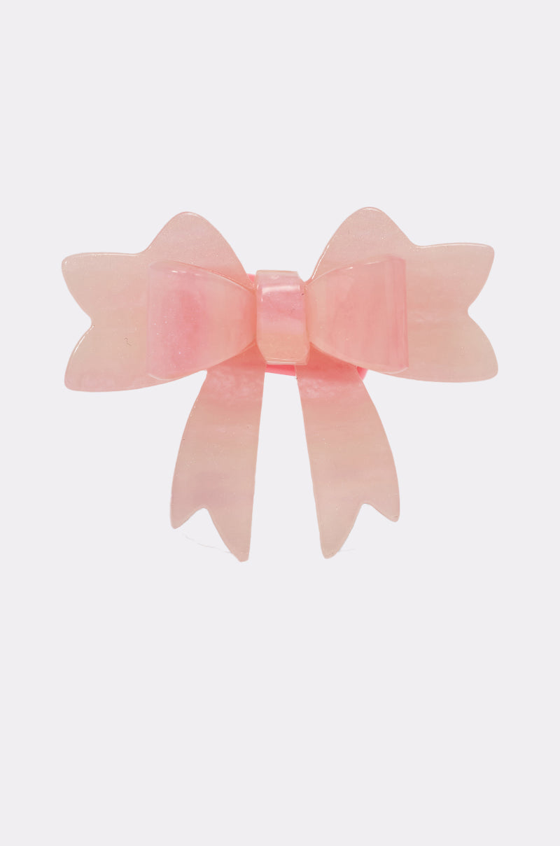 KEKE PINK BOW RING
