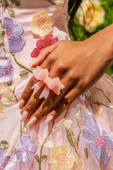 KEKE PINK BOW RING