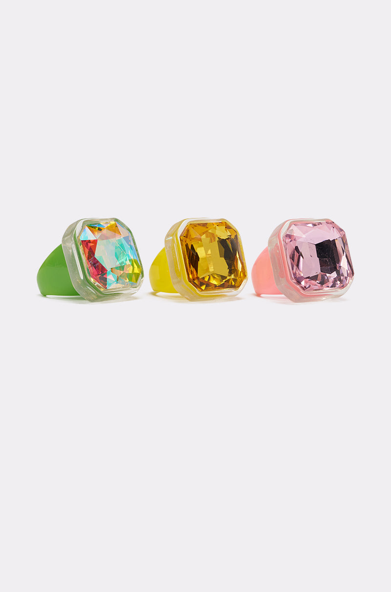GLINDA VIBES RING SET