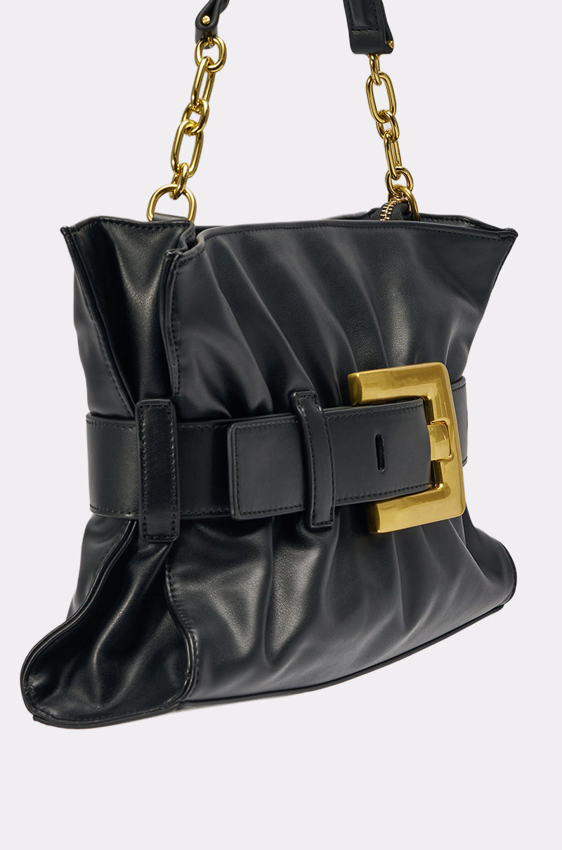 OVERSEAS BUCKLE CLUTCH