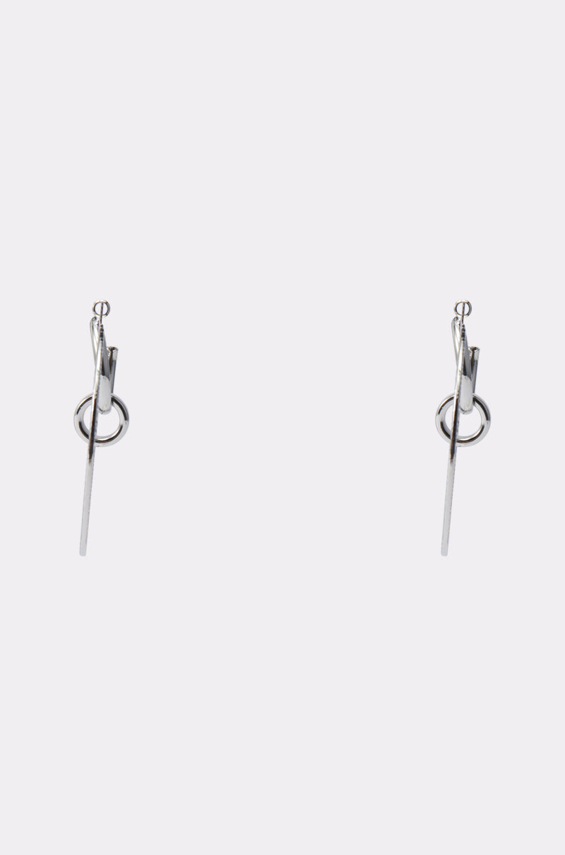 TOO DIFFERENT HOOP IN SILVER