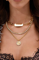 REGENCY NECKLACE IN GOLD