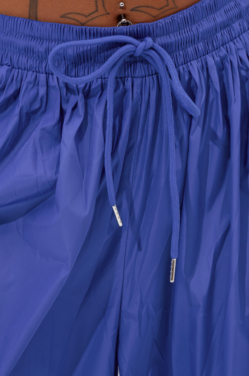 BREAKING THE RULES TRACK PANT IN ROYAL BLUE