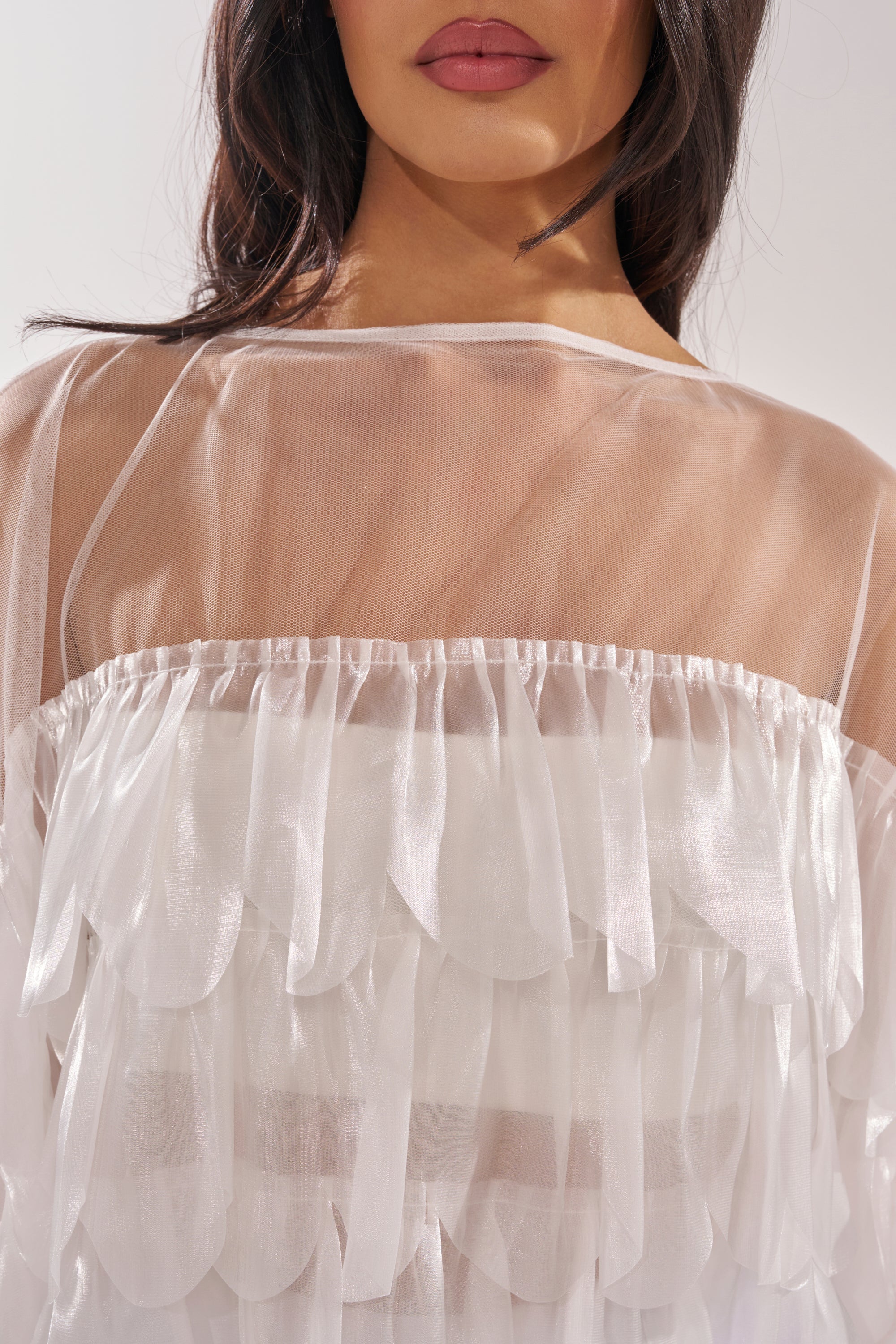 RUFFLE CITY BLOUSE