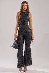 SASHA LACE SLEEVELESS JUMPSUIT