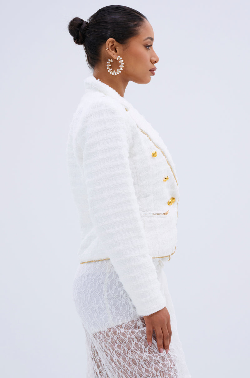CARLOTTA TWEED BLAZER