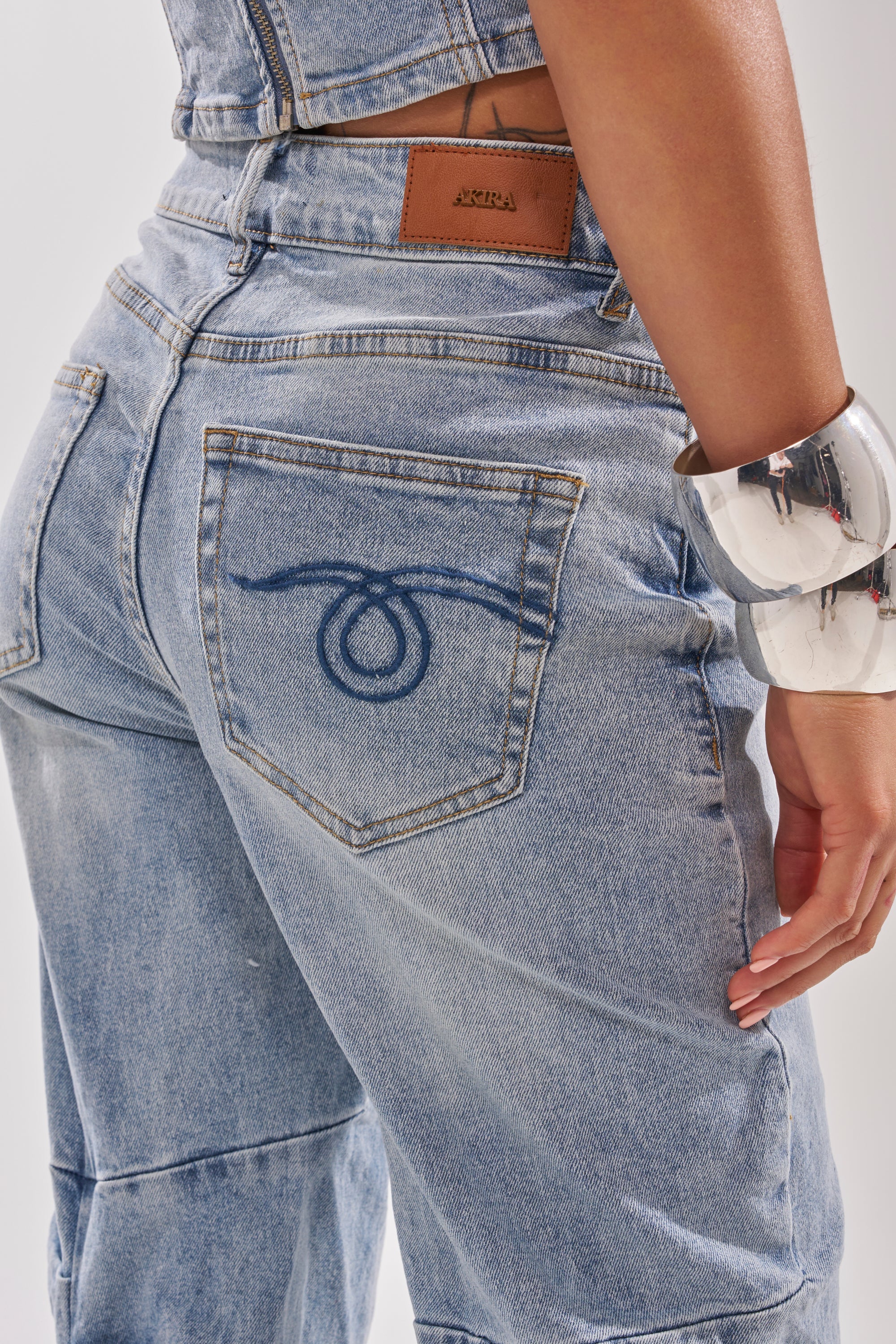 ON YOUR MIND STACKED DENIM