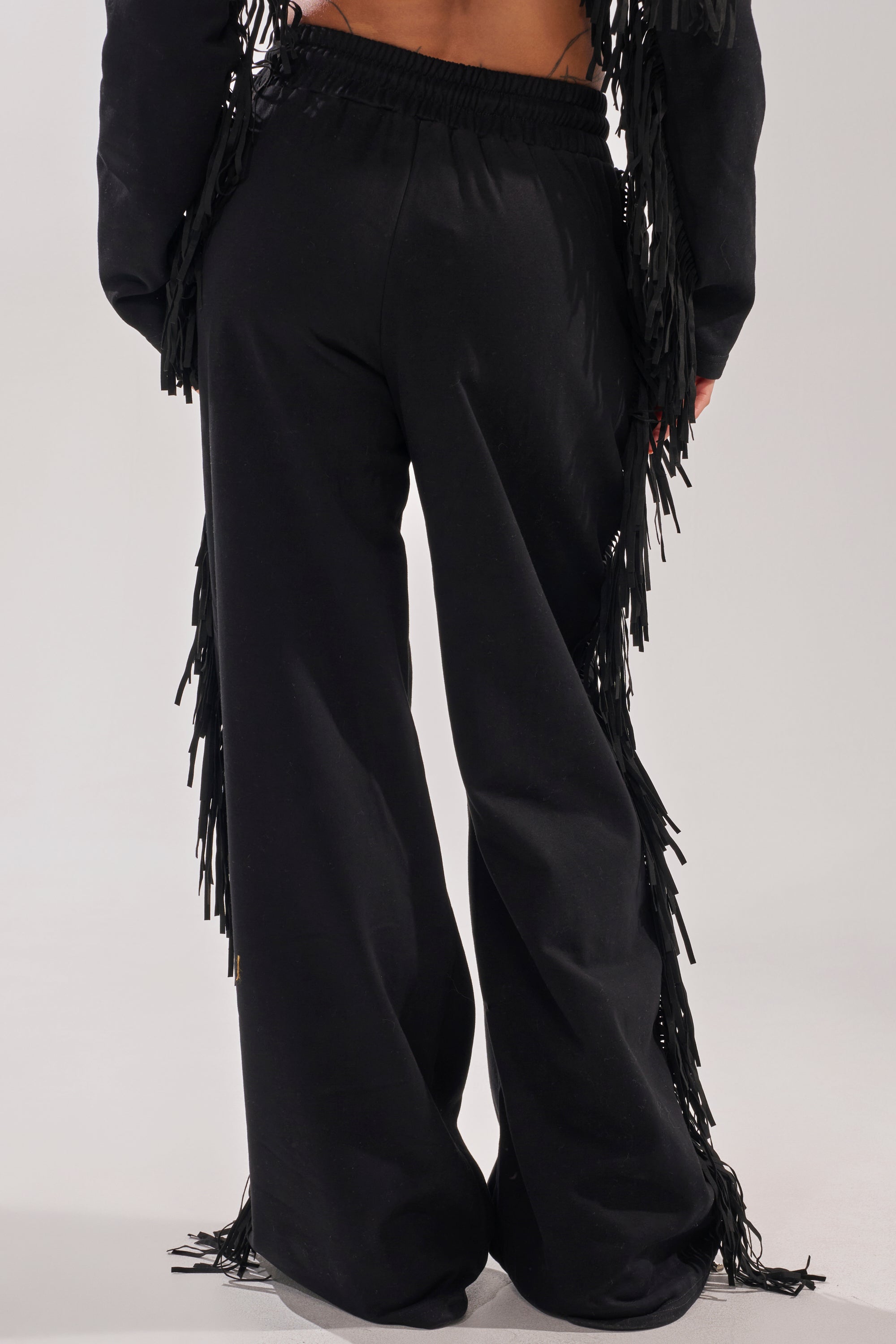 PLAYING CARDS WIDE LEG JOGGER