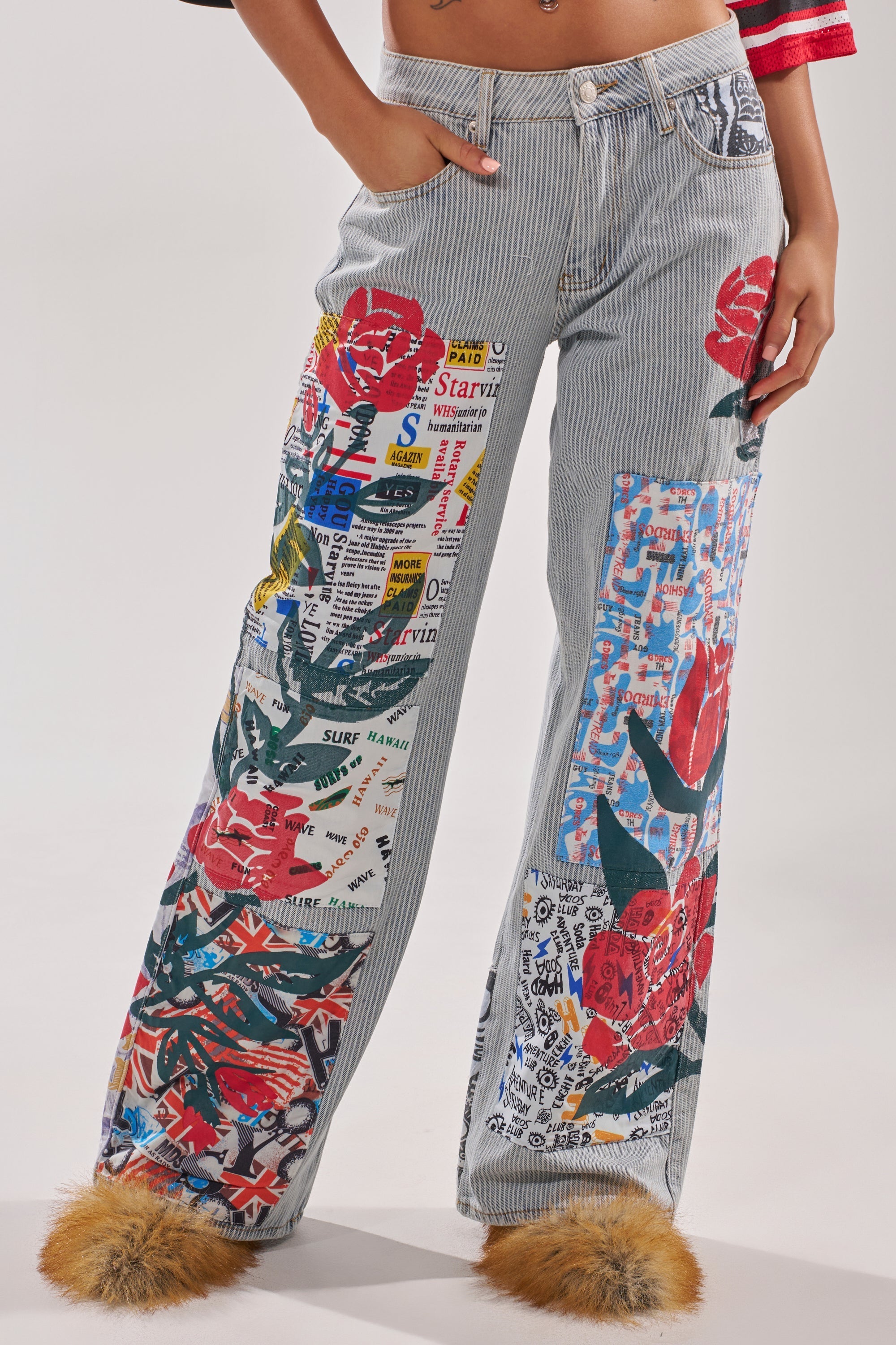 CIAO BELLA STRIPE TROUSER