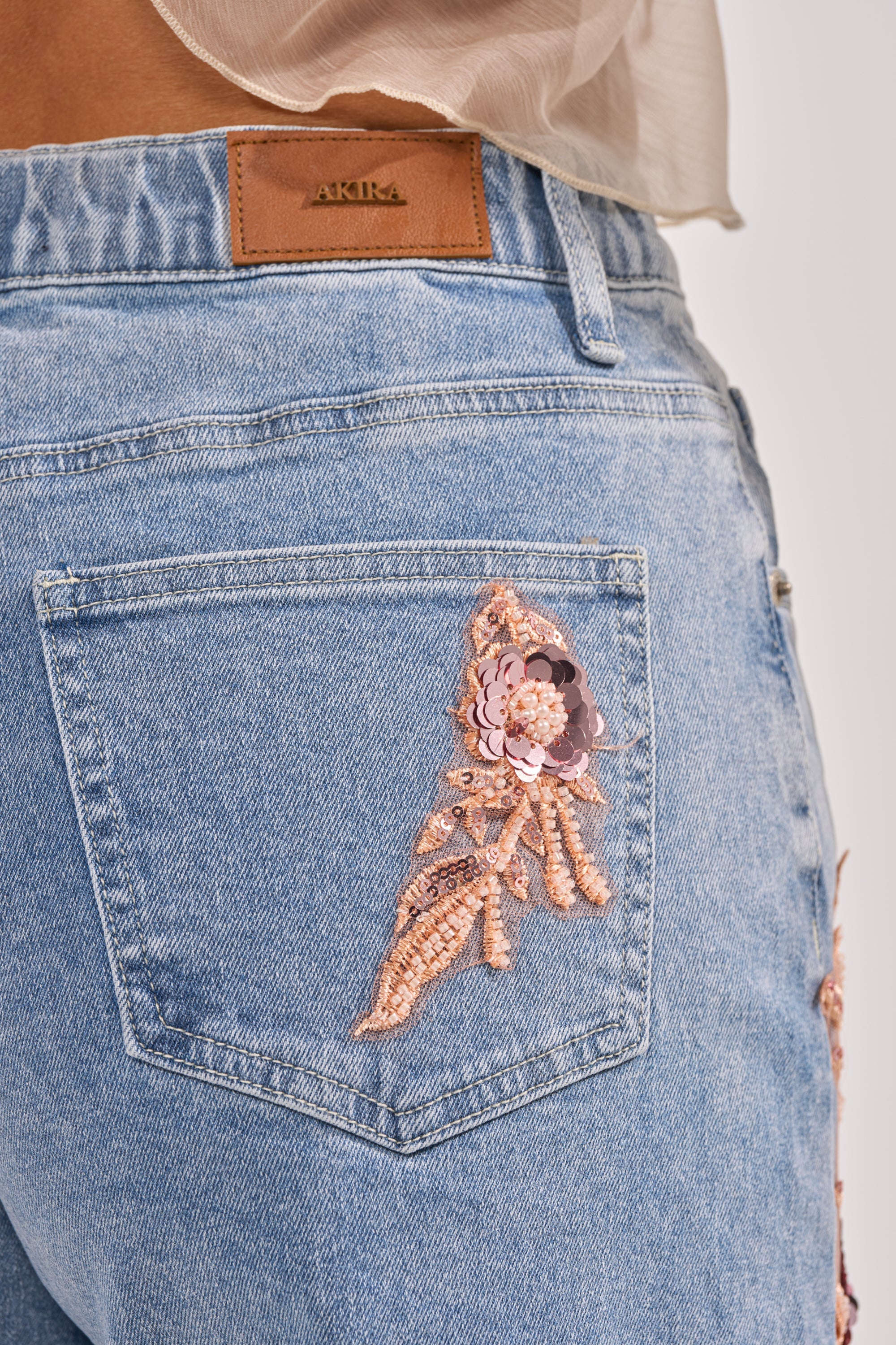 TRY ME DENIM BERMUDA SHORT