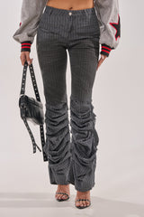 TALK TO ME STRIPE TROUSER