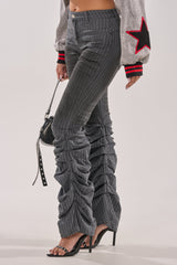 TALK TO ME STRIPE TROUSER