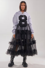 DO SOMETHING CRAZY SWEATSHIRT DRESS
