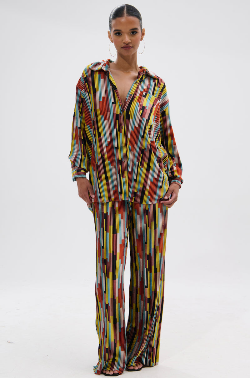 VIBES FEEL GOOD VELVET PALAZZO PANT