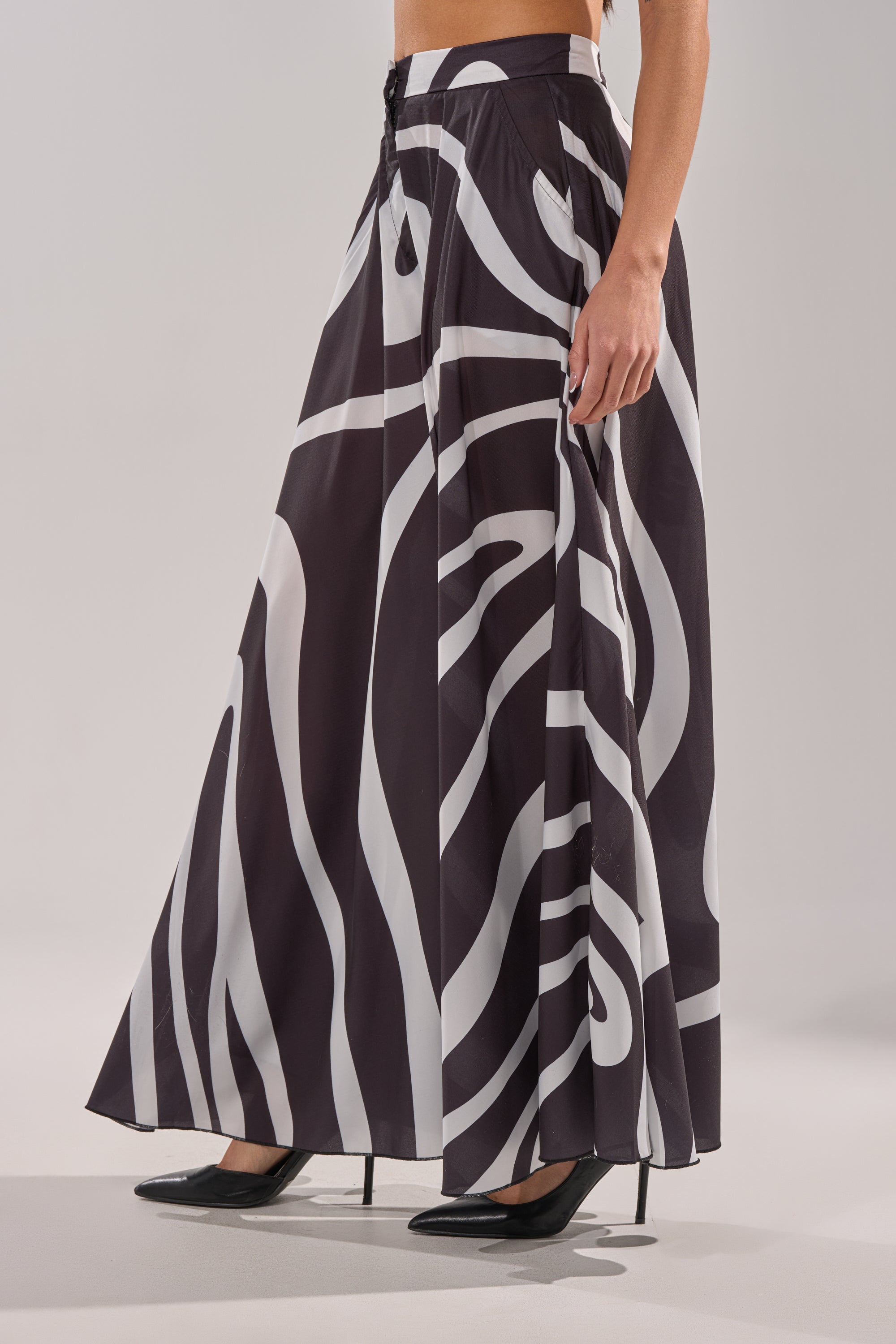 TRINA PLEATED PALAZZO PANT