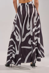 TRINA PLEATED PALAZZO PANT