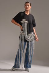 SPARKLING OVERSIZED TEE