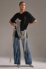 SPARKLING OVERSIZED TEE